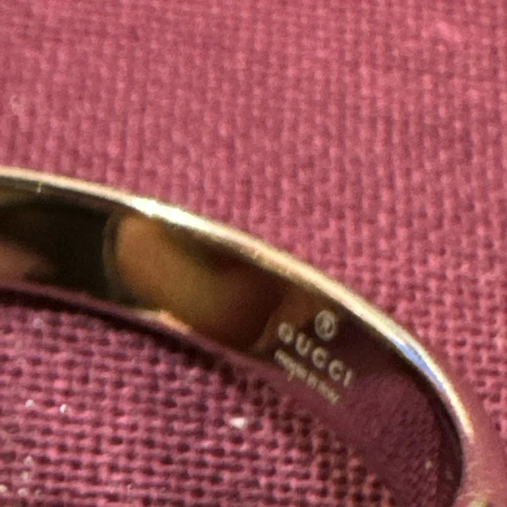 Gucci Interlocking G Heart Lightning Charm Ring NEW IN BOX - Picture 6 of 9
